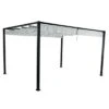 Siena Garden Sky Pavillon 400x300cm Aluminium/Polypropylen Anthrazit/Light Grey