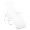 Acamp Calypso Bäderliege Stahl/Textilene Snow