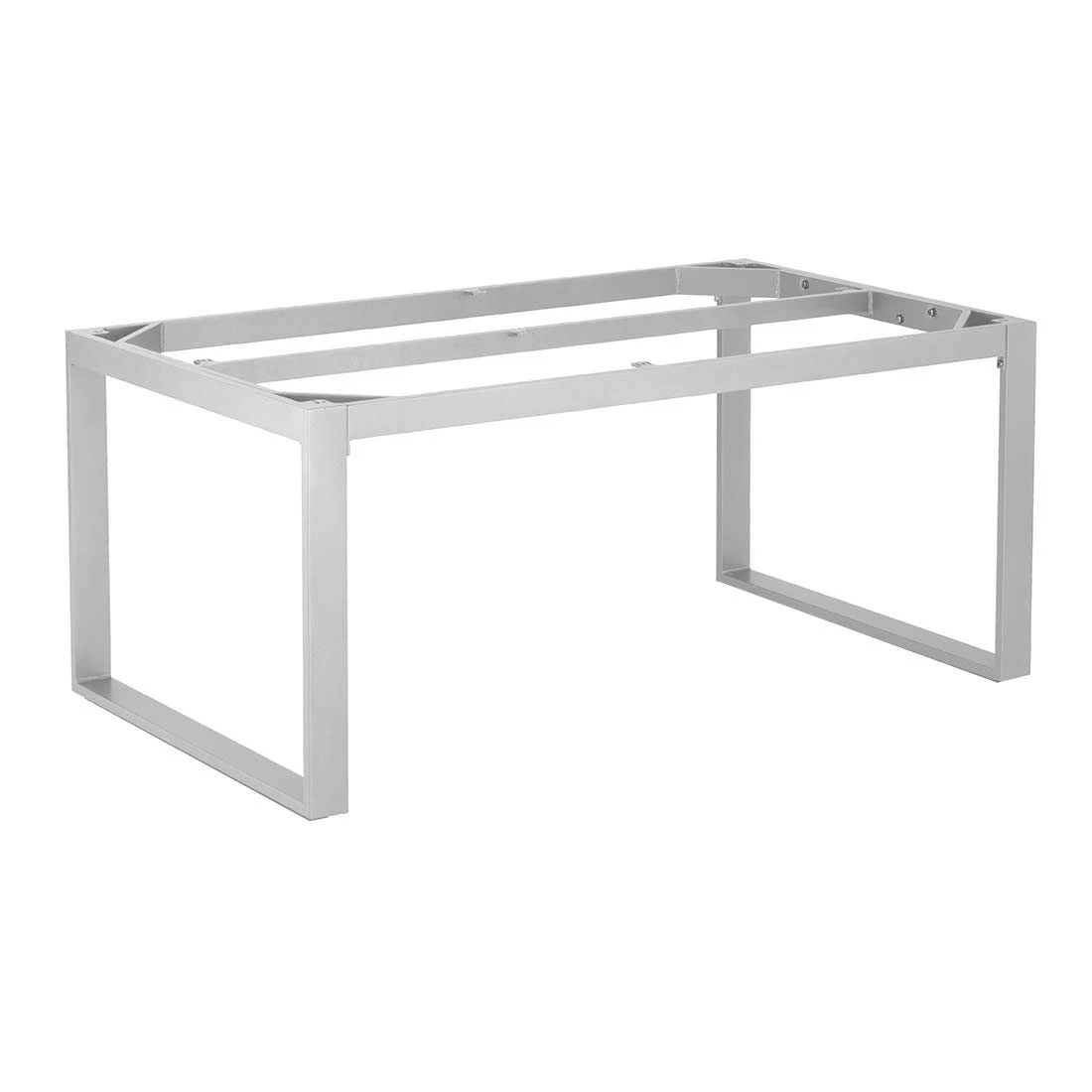 Kettler Ocean Gartentisch-Gestell 160x95 Cm Aluminium Silber 2 Kettler Ocean Gartentisch-Gestell 160x95 Cm Aluminium Silber – Bild 2
