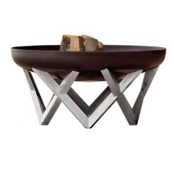 SvenskaV Venta Design-Feuerschale Ø45 Cm Rohstahl