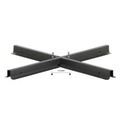 Siena Garden Kreuzständer Für Ampelschirme 100x100x6 Cm Stahl Anthrazit 8 Siena Garden Kreuzständer Für Ampelschirme 100x100x6 Cm Stahl Anthrazit -Garten Paradies Verkauf 1041769 3