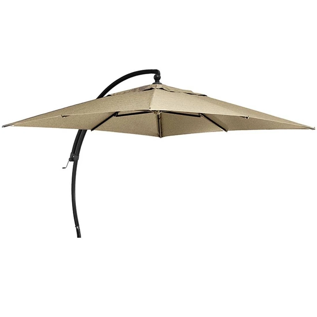 Sun Garden Easy Sun Ampelschirm 320x320 Cm Aluminium Taupe 1 Sun Garden Easy Sun Ampelschirm 320x320 Cm Aluminium Taupe