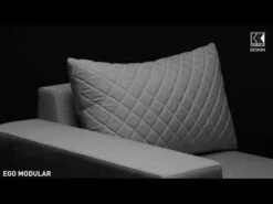 Kettler Ego Modular Mittelmodul Sunbrella Silber/Hellgrau Meliert -Garten Paradies Verkauf 1085076 v 1703