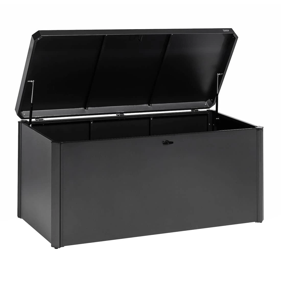 Kettler Kettcase Gartenbox 185x75x75cm Stahl Anthrazit 2 Kettler Kettcase Gartenbox 185x75x75cm Stahl Anthrazit – Bild 2