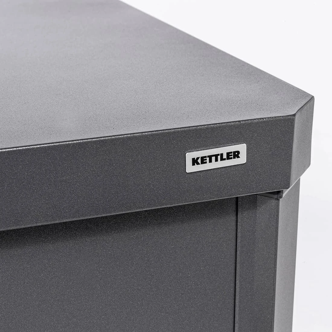 Kettler Kettcase Gartenbox 185x75x75cm Stahl Anthrazit 5 Kettler Kettcase Gartenbox 185x75x75cm Stahl Anthrazit – Bild 5