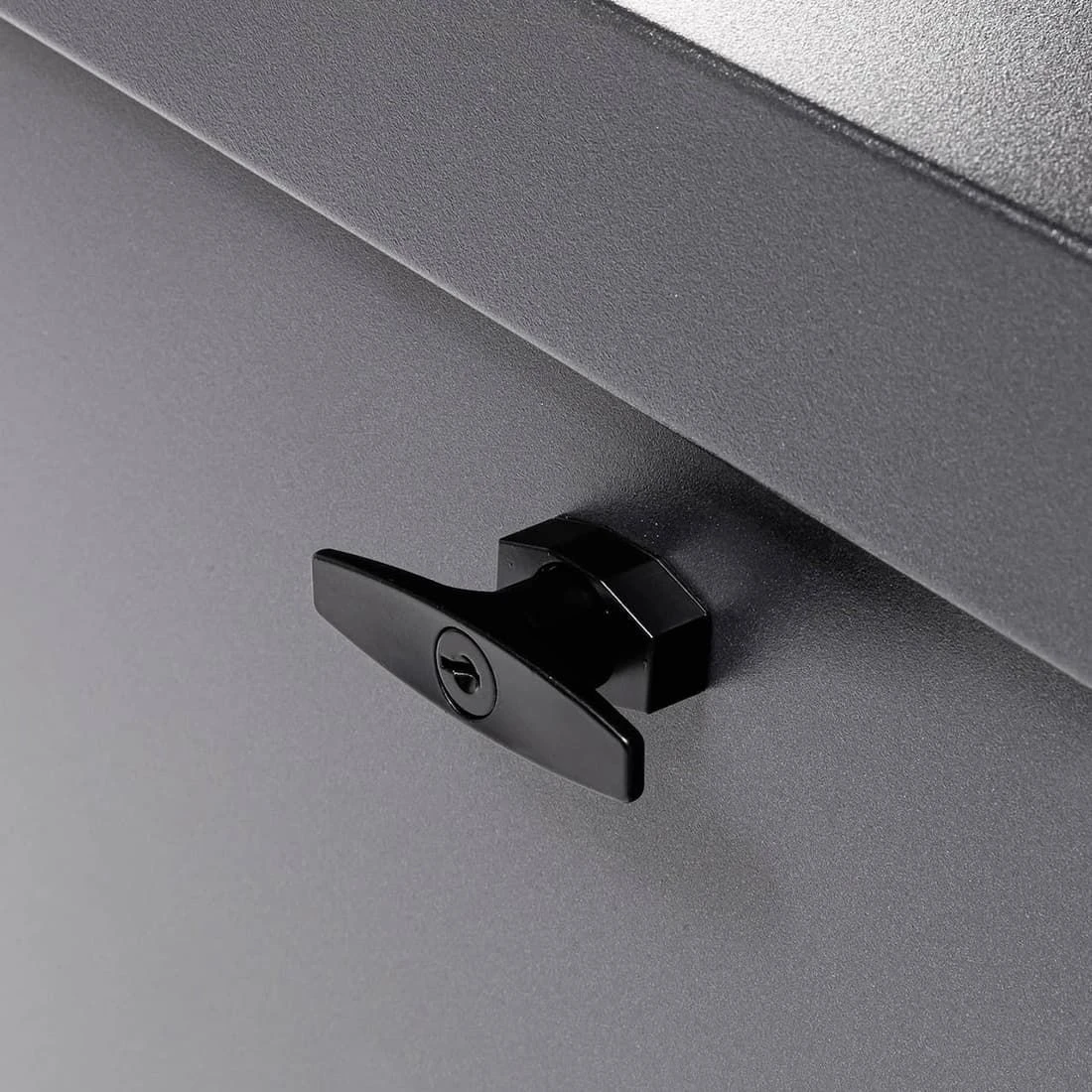 Kettler Kettcase Gartenbox 185x75x75cm Stahl Anthrazit 8 Kettler Kettcase Gartenbox 185x75x75cm Stahl Anthrazit – Bild 8