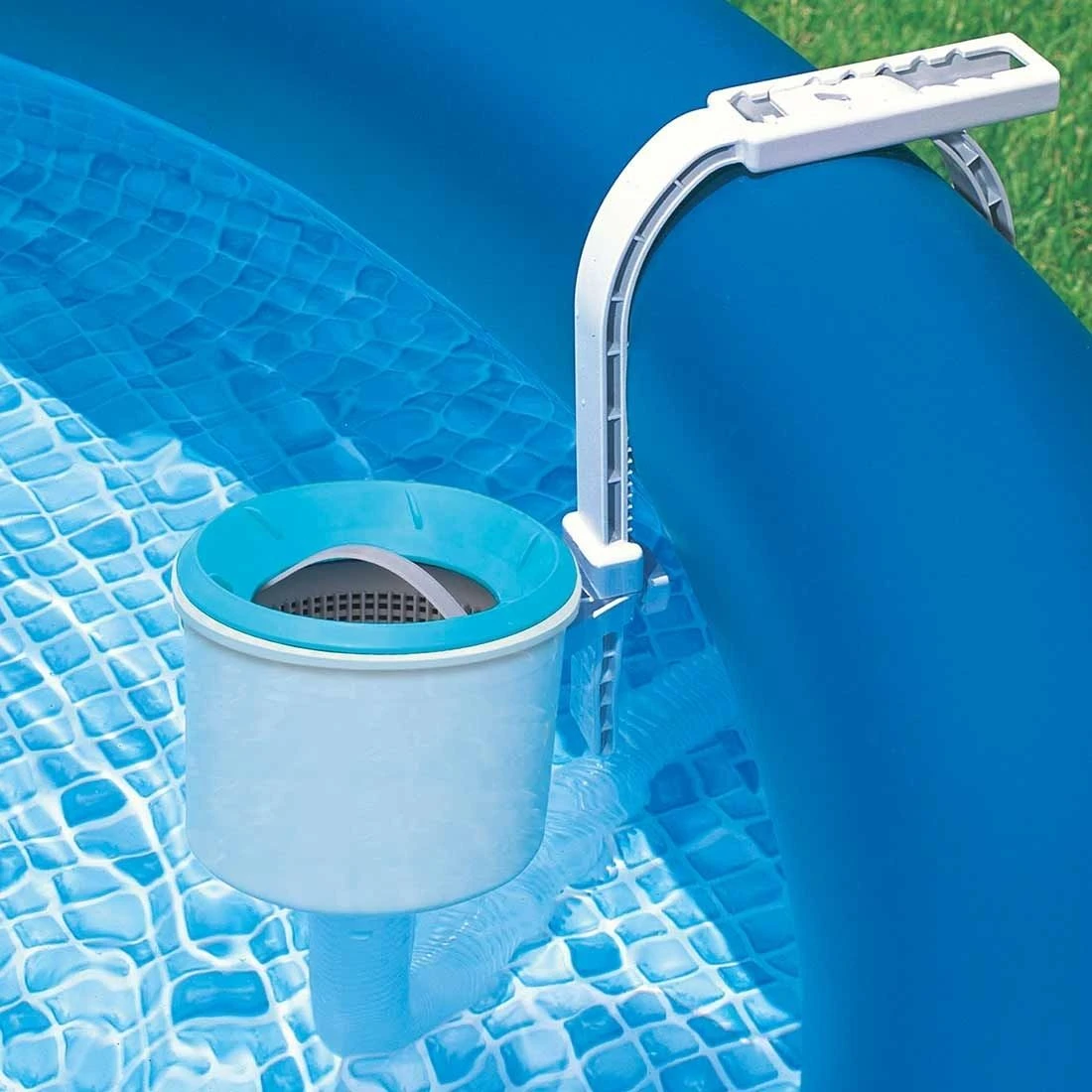 Intex Deluxe Oberflächenskimmer Für Pools Ab Ø549cm Weiß 2 Intex Deluxe Oberflächenskimmer Für Pools Ab Ø549cm Weiß – Bild 2