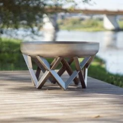 SvenskaV Venta Design-Feuerschale Ø63cm Edelstahl -Garten Paradies Verkauf 1093964 3