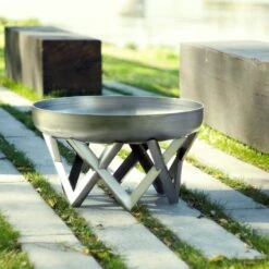 SvenskaV Venta Design-Feuerschale Ø63cm Edelstahl -Garten Paradies Verkauf 1093964 7