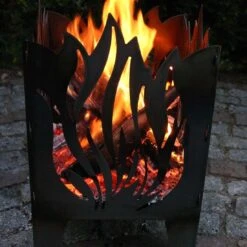 SvenskaV Flamme Feuerkorb Rohstahl 35,5x37,0x75 Cm 11 SvenskaV Flamme Feuerkorb Rohstahl 35,5x37,0x75 Cm -Garten Paradies Verkauf 1094151 5