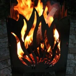 SvenskaV Flamme Feuerkorb Rohstahl 35,5x37,0x75 Cm 13 SvenskaV Flamme Feuerkorb Rohstahl 35,5x37,0x75 Cm -Garten Paradies Verkauf 1094151 7