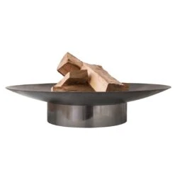 SvenskaV Grace Design-Feuerschale Ø80 X20cm Rohstahl