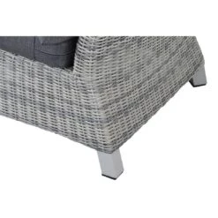 Siena Garden Corido Eck-/Endmodul Aluminium/Geflecht Inkl. Kissen Matt Weiß-Grau/Ice-Grey/Stone-Grey -Garten Paradies Verkauf 1094426 4