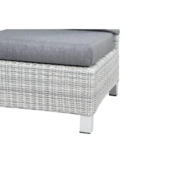 Siena Garden Corido Mittelmodul Aluminium/Geflecht Inkl. Kissen Matt Weiß-Grau/Ice-Grey/Stone-Grey -Garten Paradies Verkauf 1094448 4
