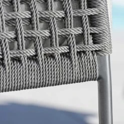 Stern Greta Loungeset 4-tlg. Aluminium/Rope Inklusive Kissen Anthrazit/Platin/Seidengrau -Garten Paradies Verkauf 1094712 10