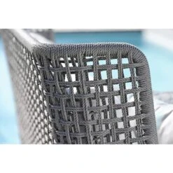 Stern Greta Loungeset 4-tlg. Aluminium/Rope Inklusive Kissen Anthrazit/Platin/Seidengrau -Garten Paradies Verkauf 1094712 9