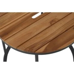 Siena Garden Baros 2er Set Beistelltische Aluminium/Teak Anthrazit -Garten Paradies Verkauf 1102357 3