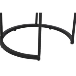 Siena Garden Baros 2er Set Beistelltische Aluminium/Teak Anthrazit -Garten Paradies Verkauf 1102357 5