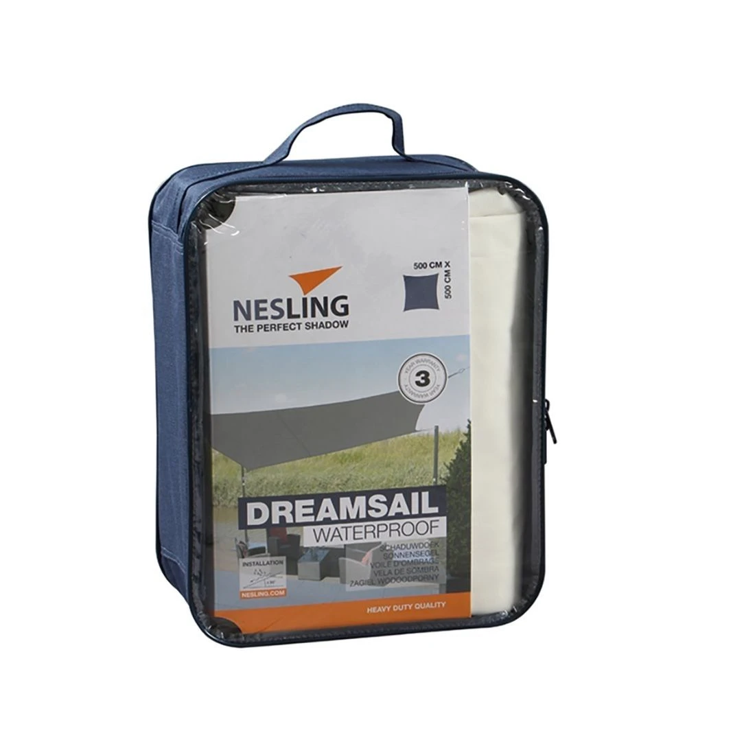 Nesling Dreamsail Sonnensegel Quadrat 500x500 Cm Polyester Creme 1 Nesling Dreamsail Sonnensegel Quadrat 500x500 Cm Polyester Creme