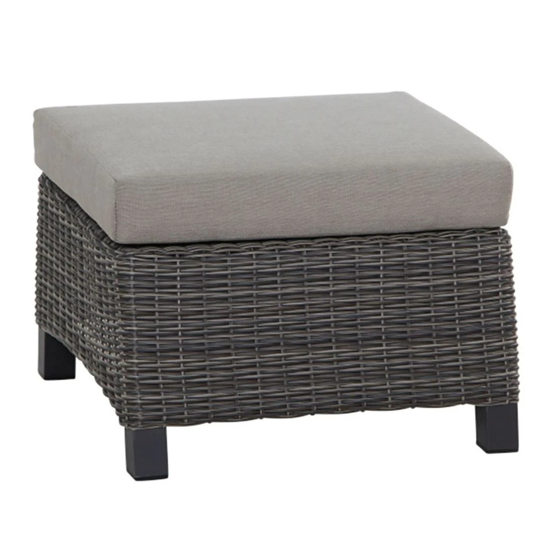 Siena Garden Corido Loungehocker Gardino®-Geflecht/Polster Charcoal Grey/Taupe 1 Siena Garden Corido Loungehocker Gardino®-Geflecht/Polster Charcoal Grey/Taupe