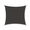 Siena Garden Solino Sonnensegel Quadratisch 360 Cm HDPE Grau