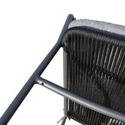 OUTLIV. Maranello Gartensessel Stahl/Rope/Olefin Schwarz/Grau -Garten Paradies Verkauf 1170733 5