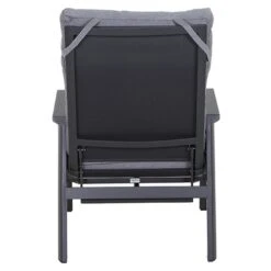 Siena Garden Valencia Loungesessel Aluminium/Ranotex®-Gewebe Anthrazit Matt/Grau -Garten Paradies Verkauf 1185968 5