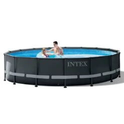 Intex Ultra XTR Frame-Pool Set Ø488x122 Cm Grau -Garten Paradies Verkauf 1186133 6