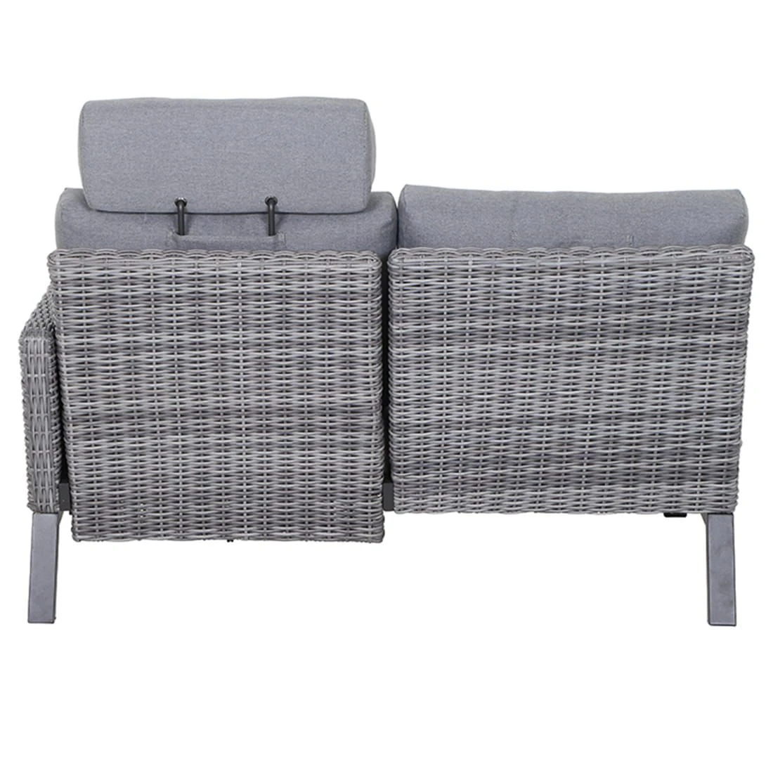 Siena Garden Bellani Endmodul Aluminium/Gardino® Anthrazit/Salt&Pepper 3 Siena Garden Bellani Endmodul Aluminium/Gardino® Anthrazit/Salt&Pepper – Bild 3