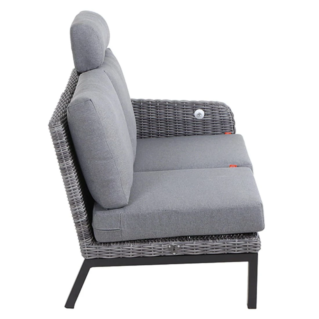 Siena Garden Bellani Endmodul Aluminium/Gardino® Anthrazit/Salt&Pepper 4 Siena Garden Bellani Endmodul Aluminium/Gardino® Anthrazit/Salt&Pepper – Bild 4