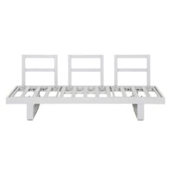 Siena Garden Avenia Loungebank 3-Sitzer Aluminium/Polypropylen Weiß Matt/Grau -Garten Paradies Verkauf 1186914 11
