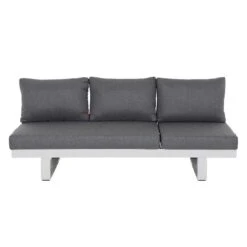 Siena Garden Avenia Loungebank 3-Sitzer Aluminium/Polypropylen Weiß Matt/Grau -Garten Paradies Verkauf 1186914 8