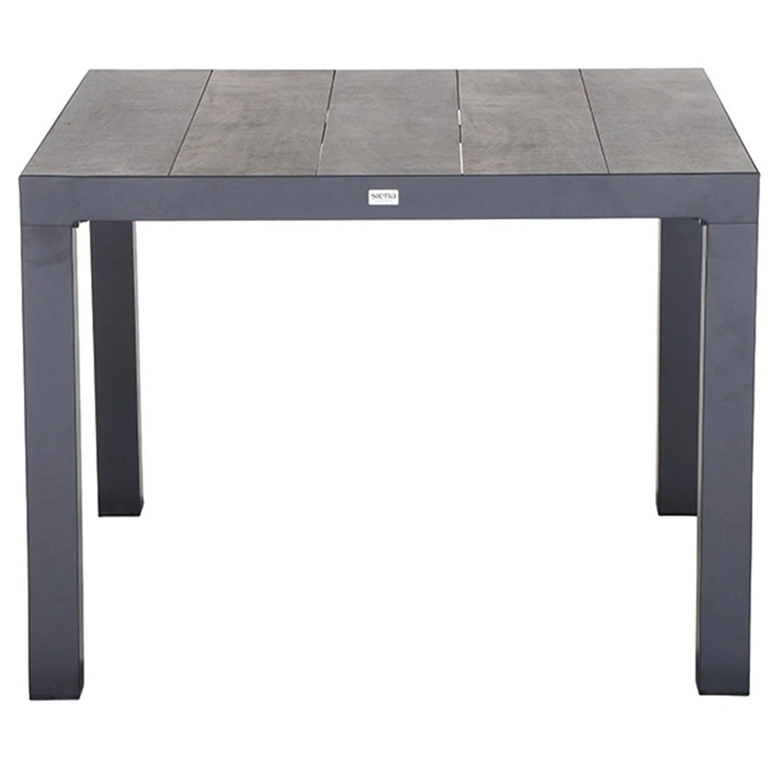 Siena Garden Silva Diningtisch 100x100cm Aluminium/Keramik Anthrazit/Washed Grey 1 Siena Garden Silva Diningtisch 100x100cm Aluminium/Keramik Anthrazit/Washed Grey