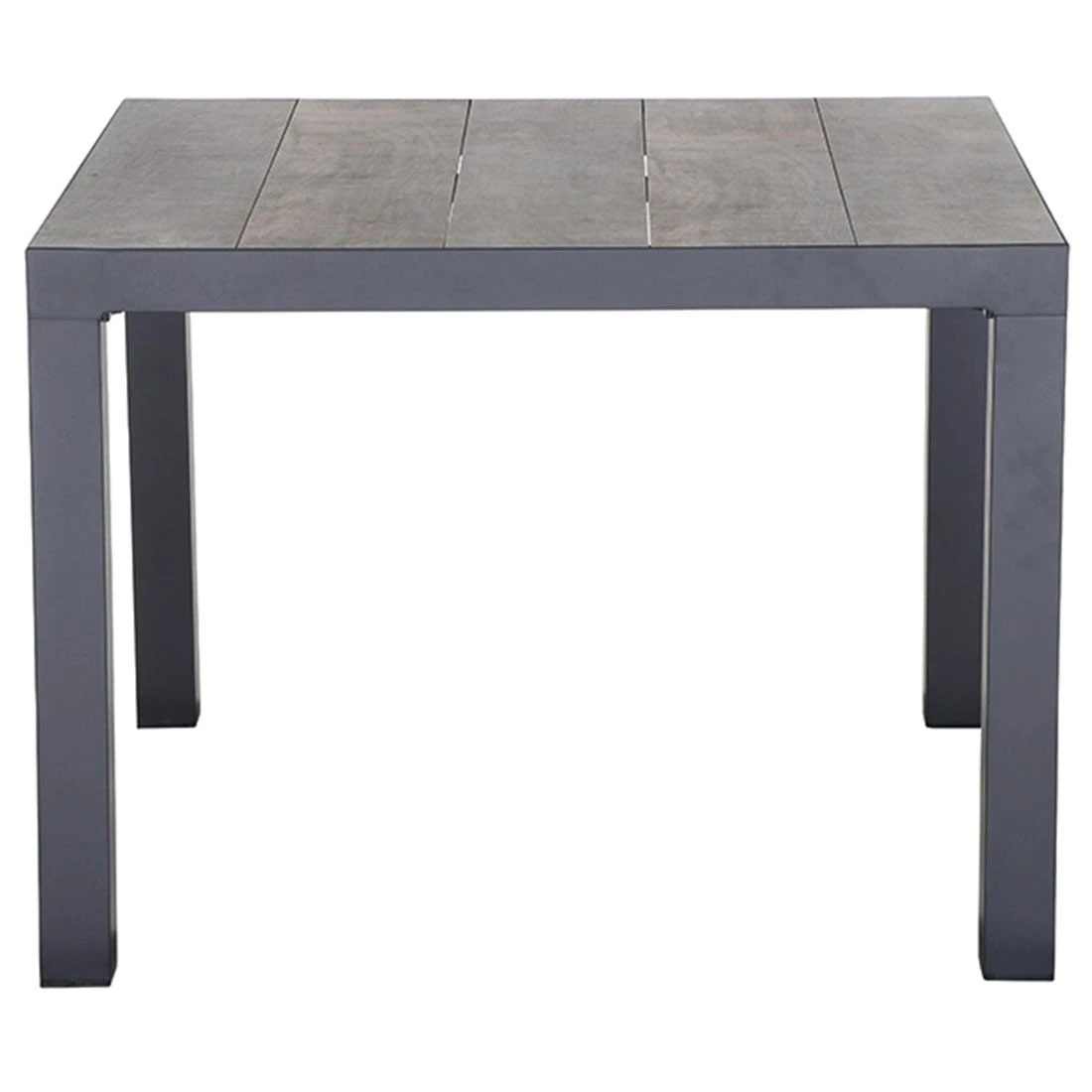 Siena Garden Silva Diningtisch 100x100cm Aluminium/Keramik Anthrazit/Washed Grey 4 Siena Garden Silva Diningtisch 100x100cm Aluminium/Keramik Anthrazit/Washed Grey – Bild 4