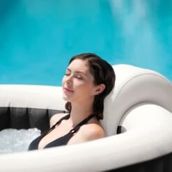 Intex PureSpa Jet + Bubble Deluxe Whirlpool 1.098 L Onyx Black -Garten Paradies Verkauf 1187453 4