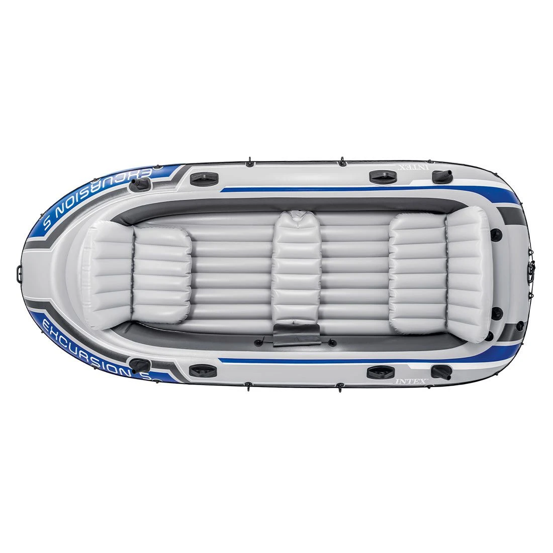 Intex Excursion 5 Schlauchboot Inkl. Alu-Paddel + Pumpe 4 Intex Excursion 5 Schlauchboot Inkl. Alu-Paddel + Pumpe – Bild 4
