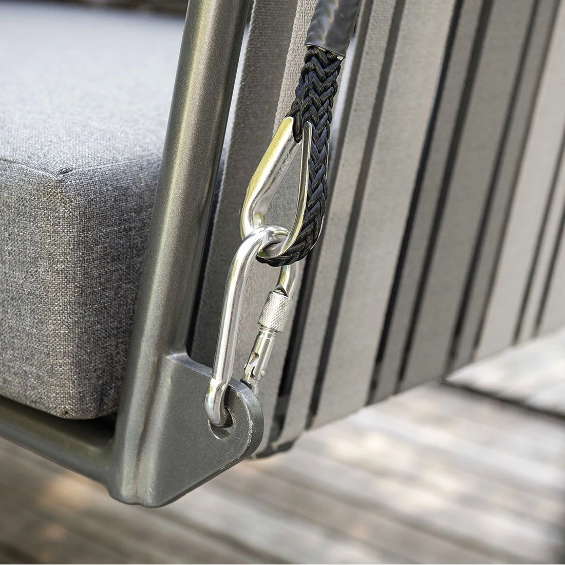 Stern Space Schaukelgestell Stahl Anthrazit 3 Stern Space Schaukelgestell Stahl Anthrazit – Bild 3