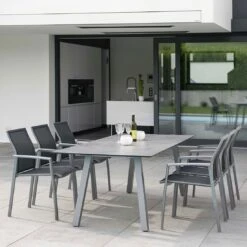 Stern Kari Stapelsessel Aluminium/Textilene Graphit/Silbergrau 20 Stern Kari Stapelsessel Aluminium/Textilene Graphit/Silbergrau -Garten Paradies Verkauf 1200994 10