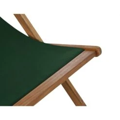 Siena Garden Aviro Liegestuhl Akazie/Polyester Natur/Grün -Garten Paradies Verkauf 1204470 7