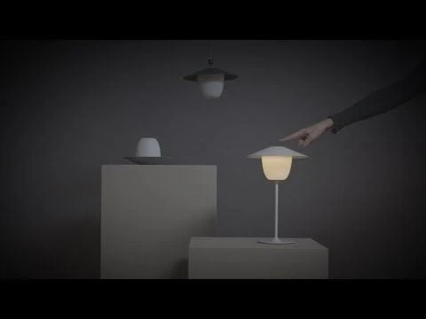 Blomus Ani Lamp Mobile LED-Leuchte Aluminium Satellite 1 Blomus Ani Lamp Mobile LED-Leuchte Aluminium Satellite