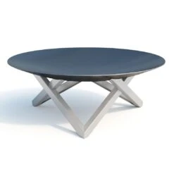 SvenskaV Futura Super XXL Feuerschale Ø80x30cm Edelstahl/Rohstahl Edelstahl/Schwarz -Garten Paradies Verkauf 1231233 4