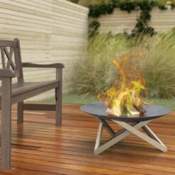 SvenskaV Futura Super XXL Feuerschale Ø80x30cm Edelstahl Edelstahl -Garten Paradies Verkauf 1231244 3