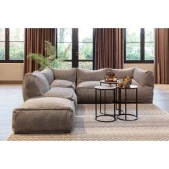 ROOLF Living Ziggy Outdoorteppich Anthrazit/Beige -Garten Paradies Verkauf 1233994 3