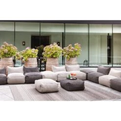 ROOLF Living Ziggy Outdoorteppich Anthrazit/Beige -Garten Paradies Verkauf 1233994 4