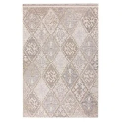 ROOLF Living Brighton Outdoorteppich 230x330cm Grau Gemustert