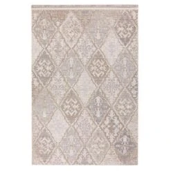 ROOLF Living Brighton Outdoorteppich 160x230cm Grau Gemustert