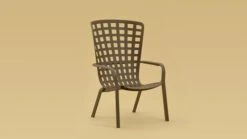 Nardi Folio Rocking Schaukelstuhl Kunststoff Anthrazit -Garten Paradies Verkauf 1237580 v 2482