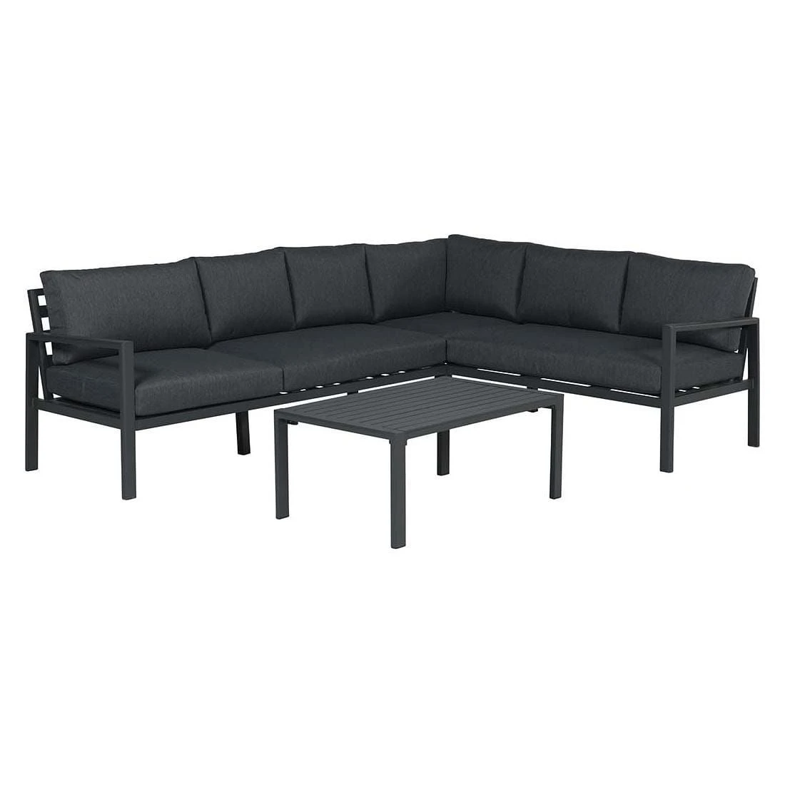 Garden Impressions Lexinton Ecklounge 3-tlg. Aluminium/Polster Carbon Black/Reflex Black 1 Garden Impressions Lexinton Ecklounge 3-tlg. Aluminium/Polster Carbon Black/Reflex Black