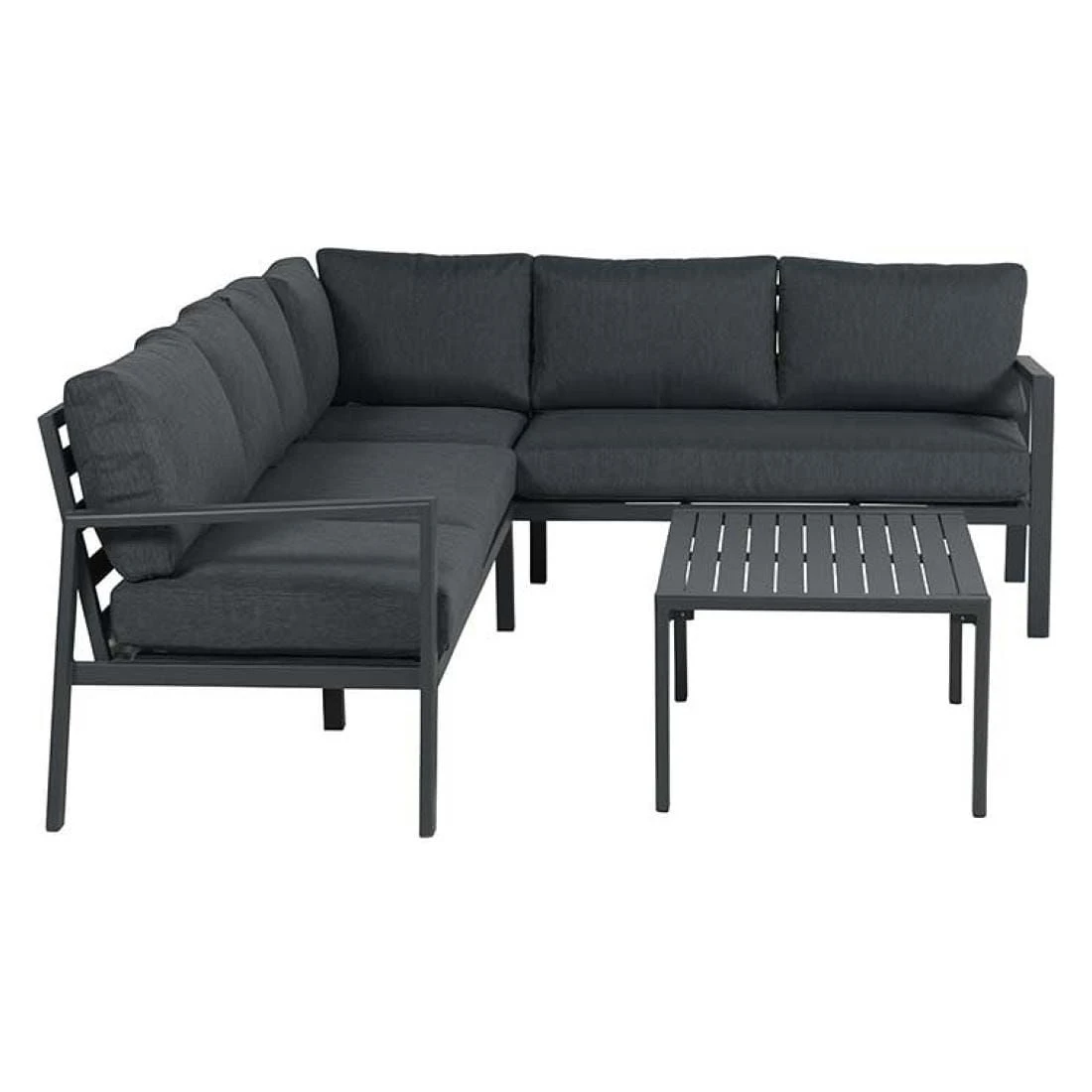 Garden Impressions Lexinton Ecklounge 3-tlg. Aluminium/Polster Carbon Black/Reflex Black 3 Garden Impressions Lexinton Ecklounge 3-tlg. Aluminium/Polster Carbon Black/Reflex Black – Bild 3