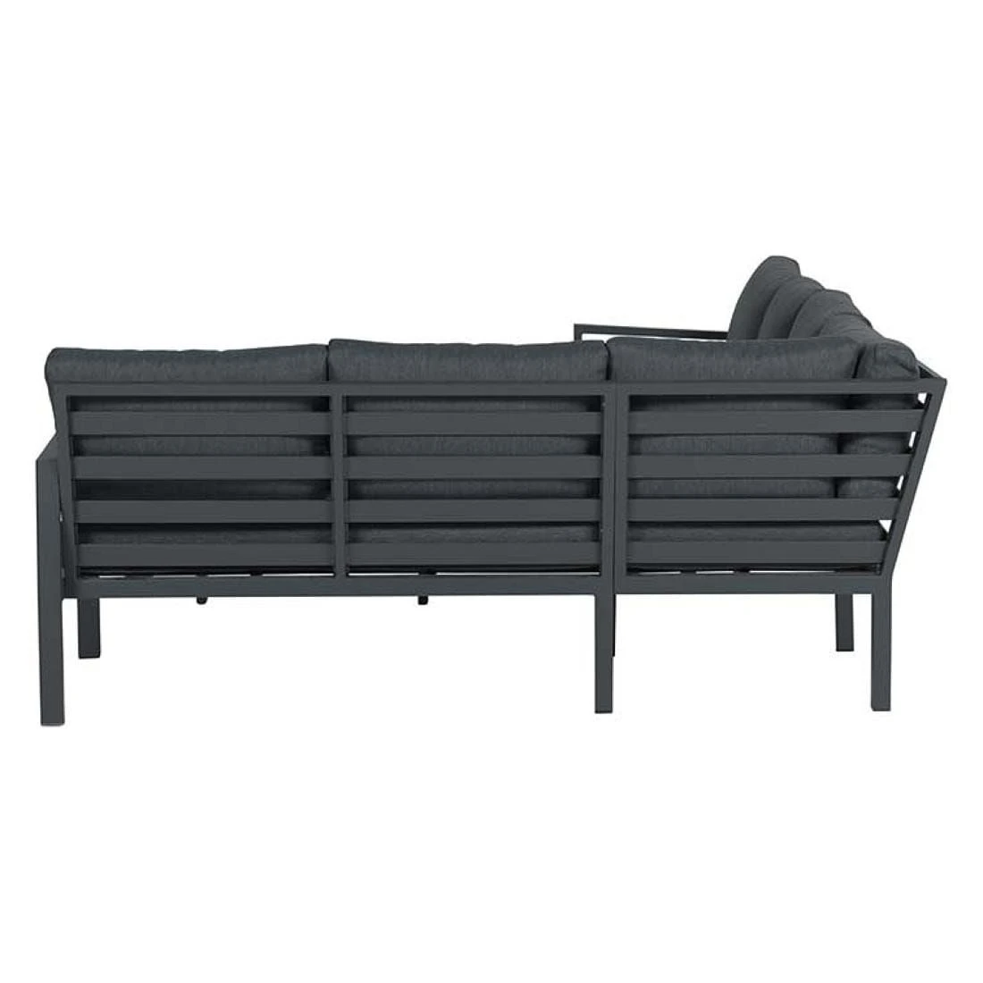 Garden Impressions Lexinton Ecklounge 3-tlg. Aluminium/Polster Carbon Black/Reflex Black 5 Garden Impressions Lexinton Ecklounge 3-tlg. Aluminium/Polster Carbon Black/Reflex Black – Bild 5